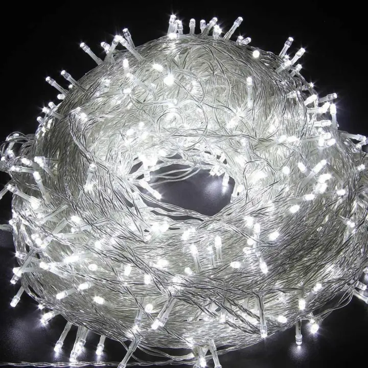 Guirnalda De Luces LED Impermeable Para Decoración De Navidad Y Bodas 10m 30m 50m 100m Luz Faeira Para Interior Y Exterior 220V EU - 1