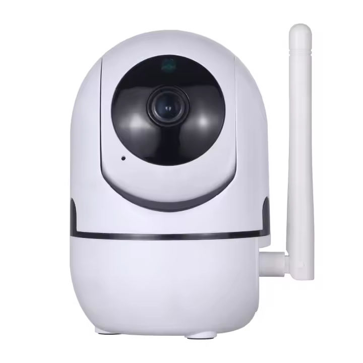 Cámara inalámbrica, conexión wifi, visualización remota desde teléfono móvil, intercomunicador de voz, detección de movimiento, almacenamiento en la nube, sirena, Función de visión nocturna por infrarrojos, cámara de vigilancia de seguridad. - 1