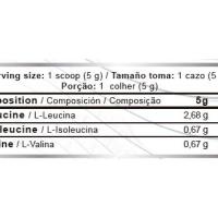 BCAA 4:1:1 - 500 g - Aminoácidos ramificados en polvo con sabor - BCAA en polvo con sabor - Leucina, isoleucina y valina 4:1:1 - Aminoácidos BCAA 4:1:1 en polvo con sabor - details 2