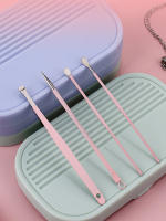 Set De Manicura Para Mujer Kit De Aseo Personal Con Tijeras De Uñas Y Cuchillas De Afeitar Kit De Pedicura Profesional Regalo Con Estuche De Viaje - details 5