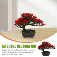 Árbol De Pino Simulación Bonsái Artificial Para Decoración Interior Planta Verde Artificial Para Escritorio Y Hogar - details 6