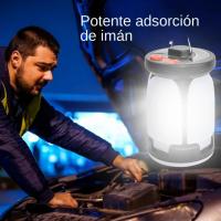 Lámpara De Camping LED Solar Recargable 4500mAh 1000LM Banco De Energía Emergencia 6 Modos De Luz Plegable Para Camping Pesca - details 14