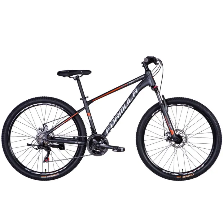 Bicicleta de montaña Formula MOTION DD FR 27.5" aluminio, talla M (cuadro 18"), gris plateado, 2025 - 1