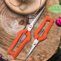 Tijeras De Uva Profesionales Acero Inoxidable Herramienta De Jardín Para Podar Y Recolección Con Cerradura Para Vivero Y Bonsái - details 1