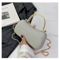 Bolso De Noche Para Mujer Elegante Con Diamantes Y Cadena De Hombro En Forma De Huevo Bolso De Mano Con Cierre Hasp Para Bodas Y Fiestas - details 16