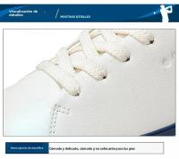 Zapatos De Golf Para Hombre Y Mujer Entrenadores Casuales De Cuero Impermeables Con Lazo Spikeless Antideslizantes Para Viajes Y Práctica Avanzada - details 1