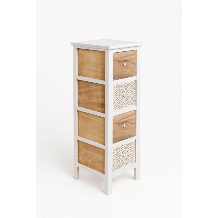 Regalos Miguel - Muebles Auxiliares - Cajonera Estrecha Solany 4 Cajones
