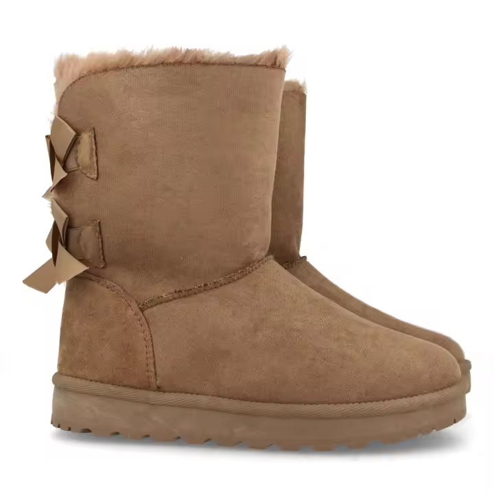 Botas australianas con lazo camel mujer - 1