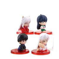 Juego De 4 Figuras Anime INUYASHA Lindas 5cm Modelo De Juguetes Unisex Para Coleccionistas Y Fans De La Animación - details 2