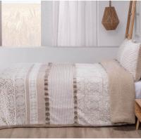 Edredón Sherpa Manterol DOKO 065 Beige - Suave y Cálido con Reverso de Borreguito, Incluye Fundas de Cojín - Ideal para Invierno - details 0
