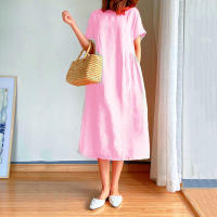 Vestido De Encaje Casual Para Mujer Verano Sin Mangas A-Line Con Bolsillos Vestido De Playa De Vacaciones Vestido De Suelta Para Dormir Polyester - details 9