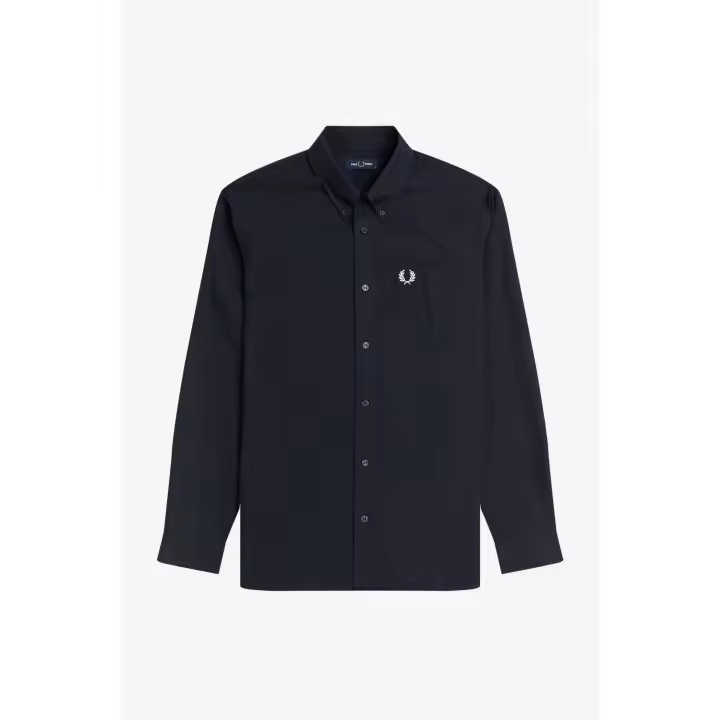 Camisa Fred Perry Oxford Elegante Algodón Corte Recto - 1