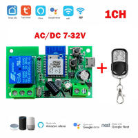 Controlador Inteligente De Puerta De Garaje Tuya WIFI Módulo Timer DC 12V 24V Auto-locks Compatible Con Alexa Y Google Home - details 0