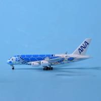 Modelo De Avión De Juguete 20cm Aleación De Metal ANA Airbus A380 Tortuga Marina Cartoon Aerolínea Juguete De Avión De Escala 1:400 - details 4