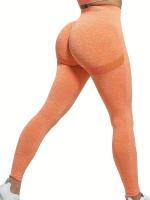 Leggings De Yoga Para Mujer Con Levantamiento De Glúteos Sin Costuras Cintura Alta Compresión Talla Ancha Pantalones De Actividad - details 5
