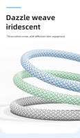 Cable De Carga Rápida 3 En 1 1.2M/2M/3M 6A 66W USB Tipo C Para Xiaomi Huawei Compatible Con USB a Lightning Y Micro USB - details 2