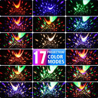 Proyector De Estrellas Luz Nocturna Para Niños Y Niñas Regalo Divertido Para Habitación Decorativa LED Rotativo Estrella Cielo Luna - details 5