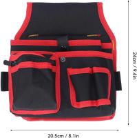 Bolsa De Herramientas Multifuncional De Tela Oxford Para Eléctricos Impermeable Y Anticaída Organizador De Cinturón Portátil - details 5