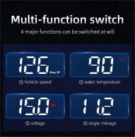 M3 HUD Obd2 Pantalla De Visualización Para Coche Proyección En Parabrisas Con Gran Fuente Adecuado Para Todas Las Autos E-OBD Y GPS - details 4