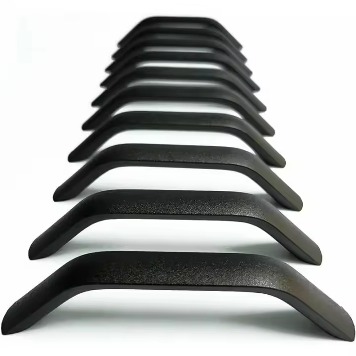 10X manijas y perillas de cajones manijas de Puertas de Gabinete de Cocina Cajón de Gabinete de Cocina Muebles de dormitorio Distancia central de traqueón 128mm, - 1