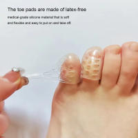 Protector De Dedos De Pie En Silicona 2-10Pc Alivio Del Dolor De Uñas Protección Anti-fricción Para Cuidado Del Pie Herramienta De Capa De Dedo - details 2