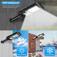 Lámpara De Pared Solar LED Super Brillante Exterior 156LED Luz De Calle Solar Con Sensor De Movimiento Impermeable Para Jardín Puerta Y Valla - details 5