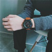 Reloj Retro Para Hombre De Lujo Con Correa De Cuero PU Reloj De Pulsera Militar Táctico De Gran Dial Calendario Completo Movimiento De Cuarzo - details 22