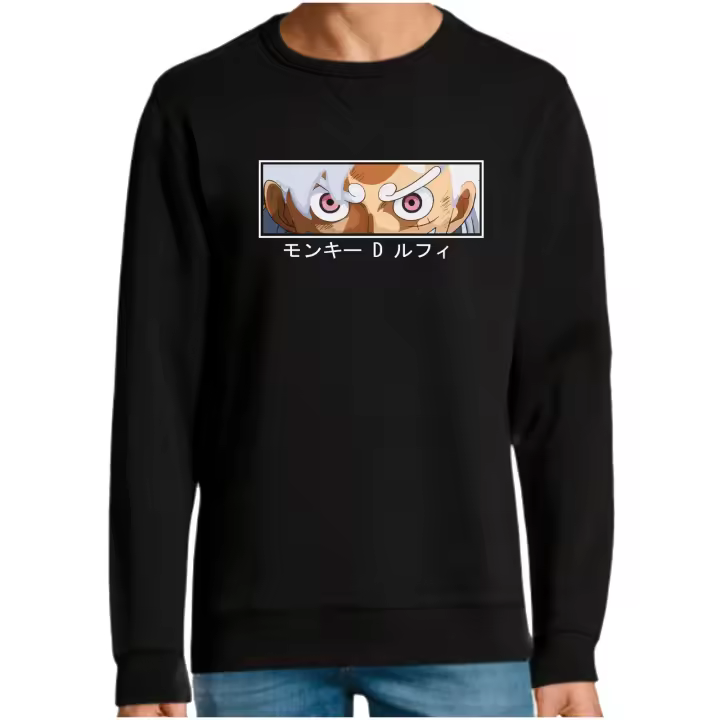 The Fan Tee Sudadera Sin Capucha de HOMBRE Piece One Monkey D Luffy Zoro Piratas Nami Gear 5  056 - 1