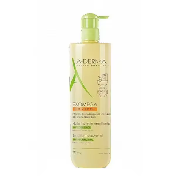 A-DERMA Exomega Control Aceite Lavante Emoliente 750 ml - 1