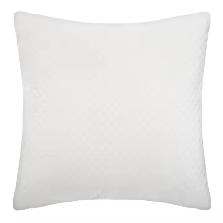 Cojín de Terciopelo en Relieve Marfil Atmosphera Dolce - 1