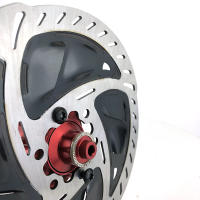 RACEWORK Disco De Freno Ultraligero Para Bicicleta De Carretera Y Montaña 140/160mm Con 6 Tornillos Gratis Sistema De Frenado Hydraulico - details 7