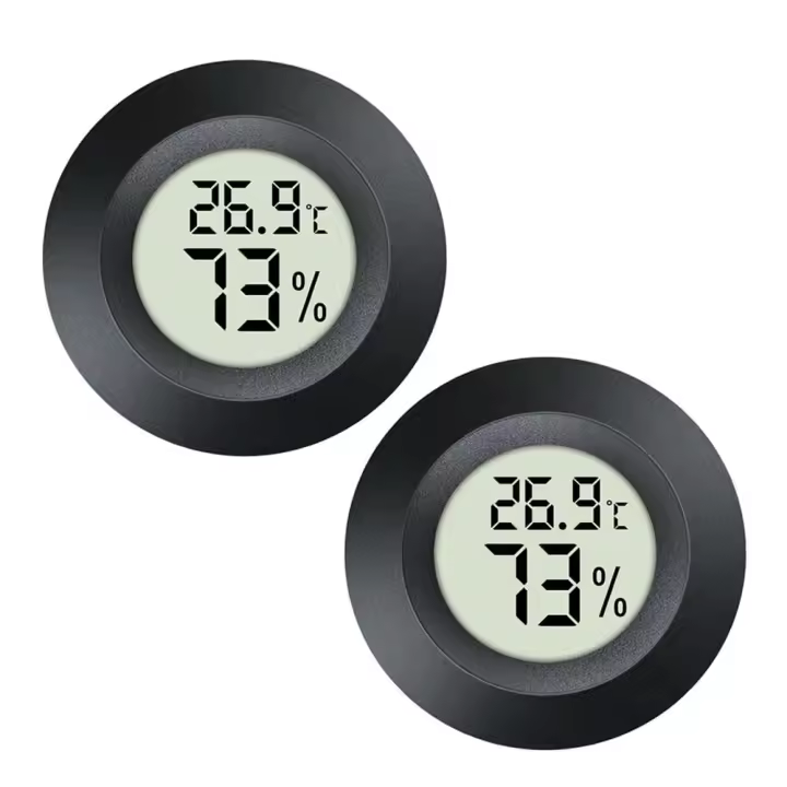 Mini digital, medidor, termómetro de Interior, medidor de temperatura y humedad para humidificador de invernadero - 1