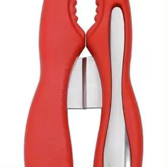 Herramientas para marcos, Cascanueces para las patasde Cangrejo, desgranador de langostas, suministros para Fiestasde mariscos Hervidos, accesorios para Cangrejos de Río Hervidos, Rojo - 1