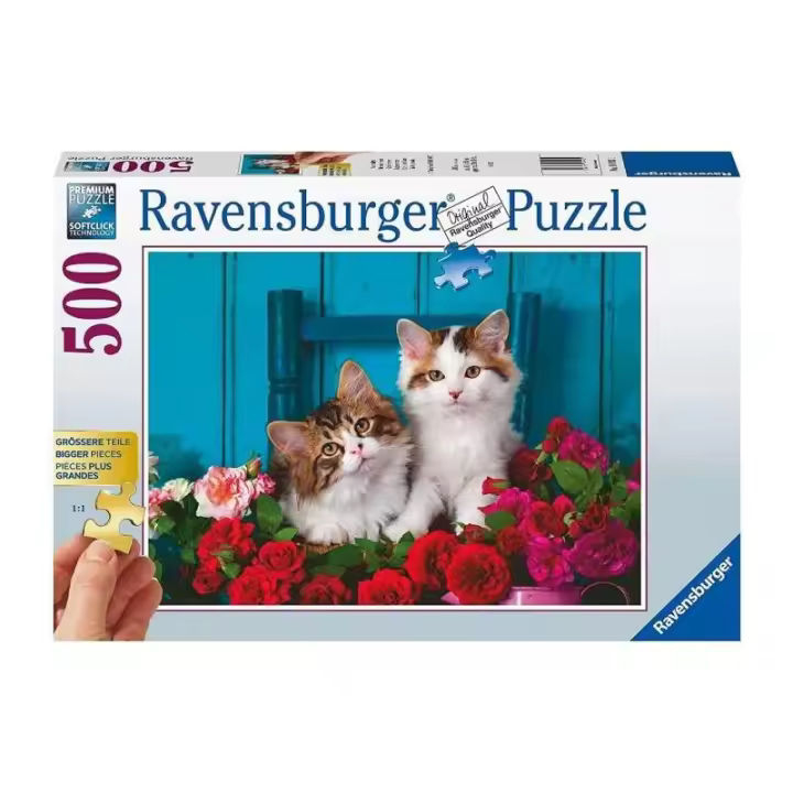Puzzle 500 Piezas Gatitos de Ravensburger - 1