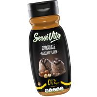 Salsa Zero Sabor Chocolate Hazlnut | Pack 2 unidades | 320ml | 0% Azúcares añadidos | En postres | 9 kcal por cada 100 m | SERVIVITA - details 1