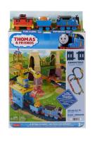 Thomas Friends Un Puente a Sodor ,Juego de tren y vías Adventures with Thomas & Brake Car Bruno Mattel HTG38 - details 0