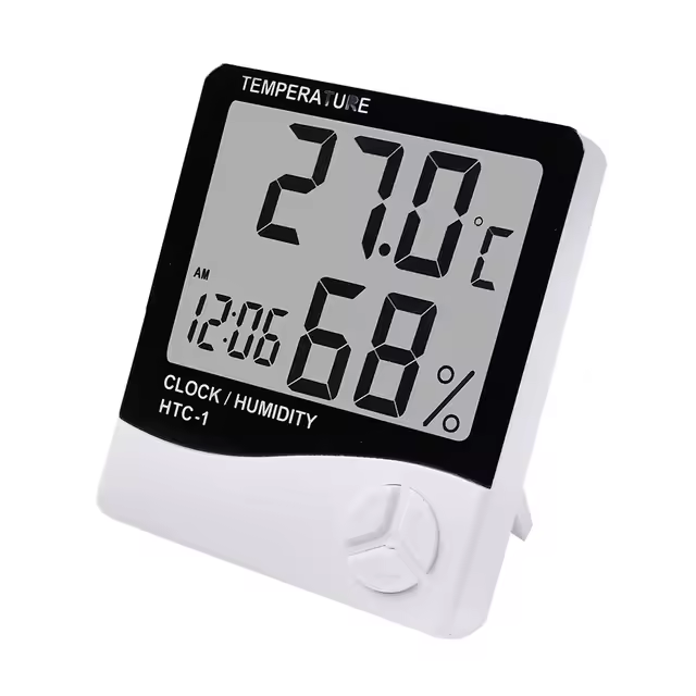 Nueva Estación Meteorológica Digital LCD Con Termómetro Y Higrómetro Para Interior Y Exterior HTC-1 HTC-2 Medidor De Temperatura Y Humedad - 1