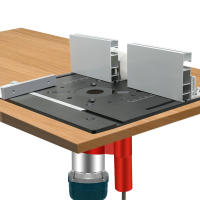 Sistema De Elevación De Router Mejorado Con Placa De Inserto De Aluminio Para Mesas De Trabajo Herramienta DIY Para Carpintería - details 0