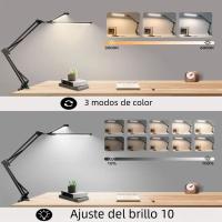 Lámpara De Escritorio LED Sin Escala Dimmable Luz De Monitor USB Para Oficina Estudio Lectura Fijación De Iluminación - details 28