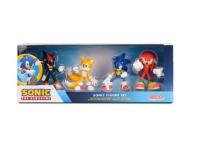 "Set de figuras Super Sonic The Hedgehog, Figura Sonic The Hedgehog, la Figura Shadow Sonic, la Figura Knuckles Sonic y la Figura Tails Sonic. Es el personaje favorito de los niños entre las edades de 6 a 12" - details 0