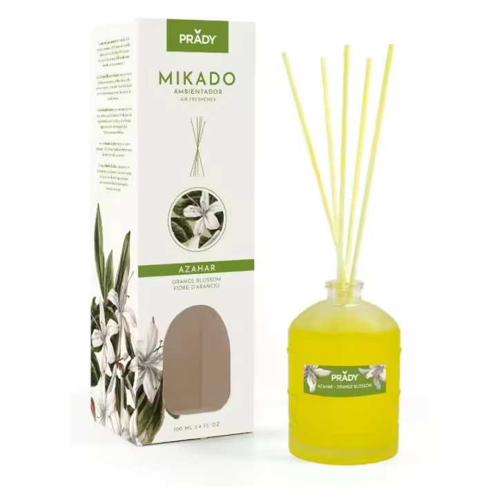Mikado Ambientador Prady 100ml – AZAHAR | Aroma Duradero para el Hogar - 1