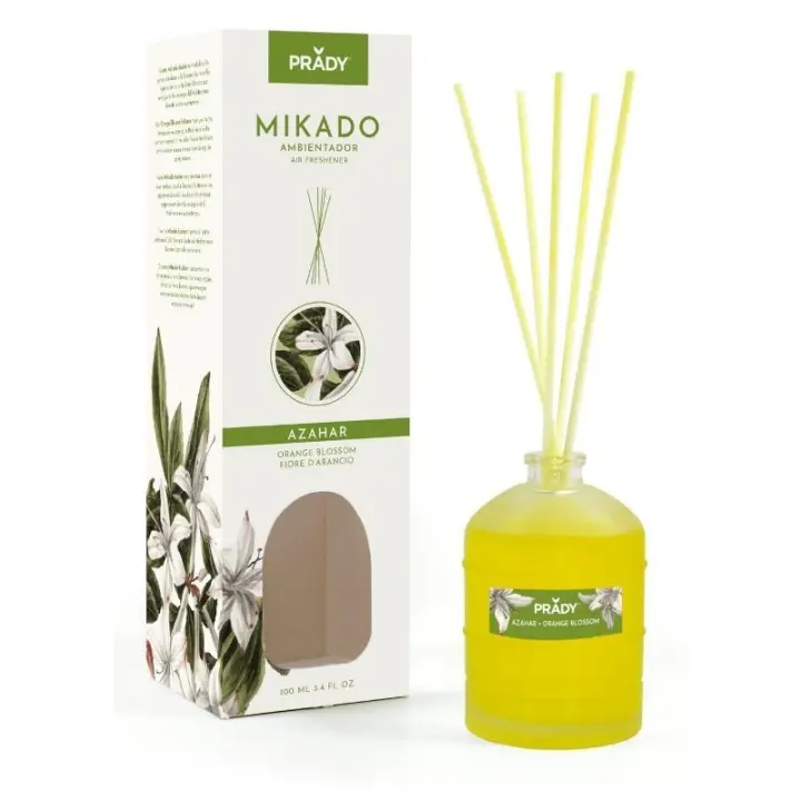 Mikado Ambientador Prady 100ml – AZAHAR | Aroma Duradero para el Hogar - 1