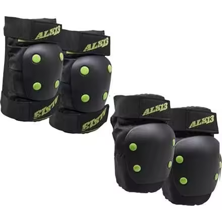 Alk13 Protections Set Skate Longboard BMX Bike Combo Pad/XS - 1