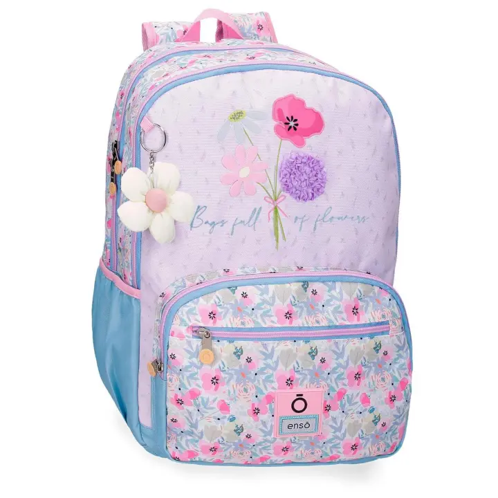 Mochila Enso Full of flowers doble compartimento - 1