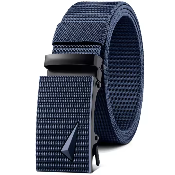 Cinturón de Nailon transpirable para hombre, cinturón táctico de Lona Vaquera de Diseño para Exterior, regalo Militar. - 1