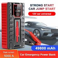 Arrancador de batería de coche 49800mAh, potencia de emergencia automotriz, Banco de energía Para vehículos de gasolina de 6,0 L o vehículos diésel de 4,0 L - details 0
