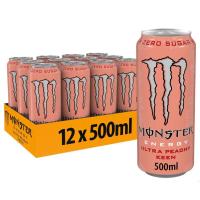 Monster Energy Drink Ultra Peachy Keen 24 / 8 x 500ml  BEBIDA ENERGÉTICA  NACIONAL - details 0