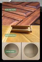 Enrutador eléctrico de madera para carpintería, recortador eléctrico de grabado, ranurado, máquina de tallado, Kit con cortador de fresado 800, 6,35 W, Enrutador eléctrico de madera - details 4