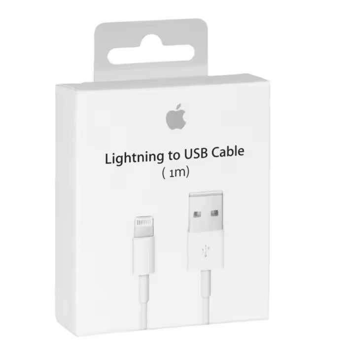 Cable USB Lightning Apple 1 Metros Para Sincronización De Datos Y Carga De iPhone | iPad - 1