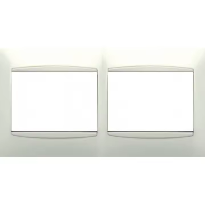 Marco 2 elementos BLANCO con embellecedor BJC Coral 21212 - 1